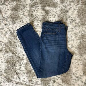 J. Crew Blue Denim Jeans slight distressing
